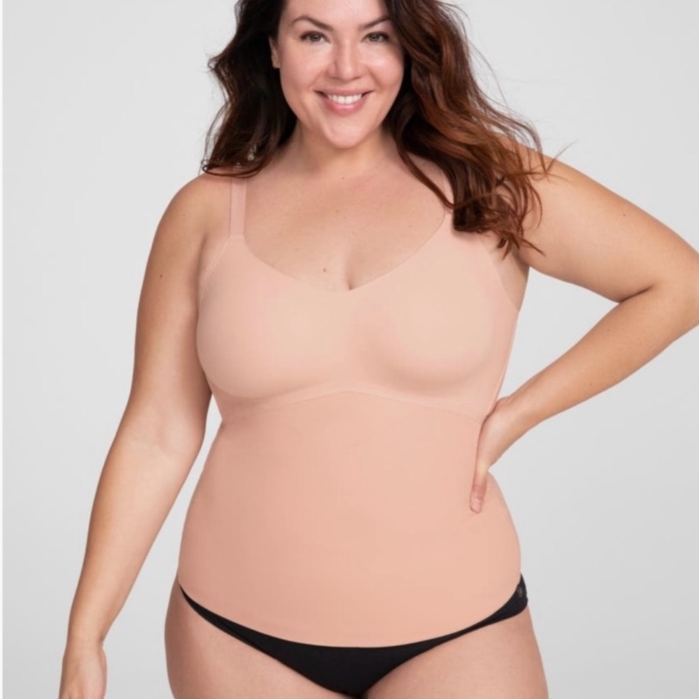 Honeylove 1X Rose Tan Shapewear LiftWear Cami Smooth & Lifted